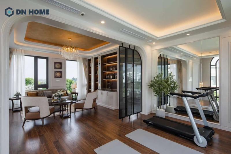 Cải tạo nội thất biệt thự cũ đẹp, hiện đại nhưng vẫn giữ được tinh thần ban đầu của công trình