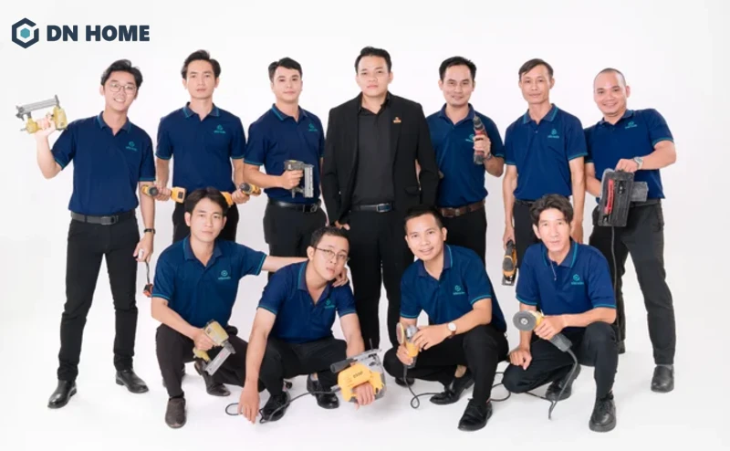 DN HOME là đơn vị thi công nội thất không gian biệt thự uy tín