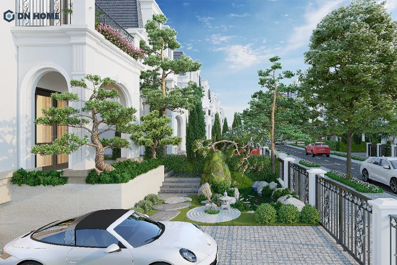 Sự chuyển tiếp tự nhiên là nguyên tắc quan trọng cần chú ý khi thiết kế không gian cảnh quan