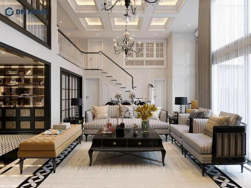 Mẫu thiết kế căn hộ Duplex mang vẻ đẹp hoài cổ