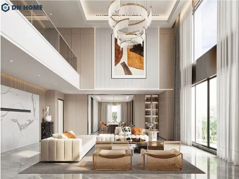 Thiết kế nội thất căn hộ Duplex cần phải tính toán kỹ lưỡng các chi tiết nhỏ nhất nhằm đem lại tính thẩm mỹ cho không gian