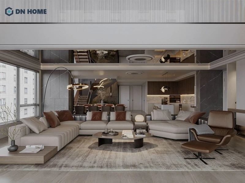 Căn hộ Duplex thường có không gian sống tiện nghi, được đầu tư bài bản về hạ tầng và tiện ích như phòng gym, hồ bơi,...