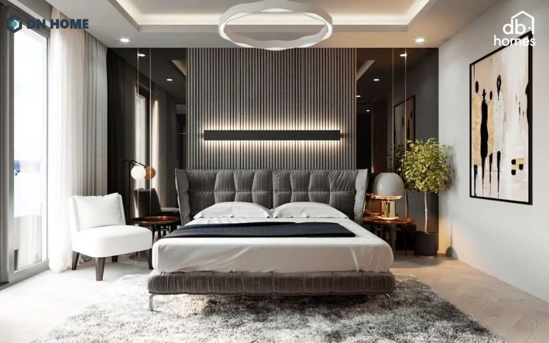 Thiết kế nội thất chung cư 3 phòng ngủ trang trí rèm cửa ở các không gian