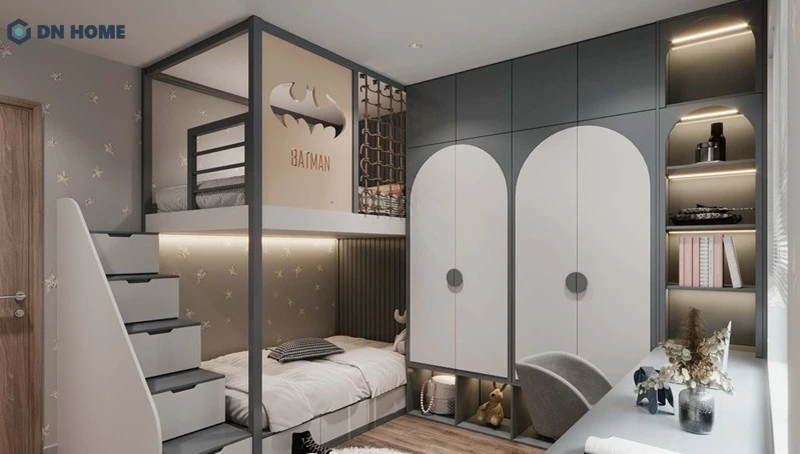 Trang trí phòng trẻ nhỏ bằng giấy dán tường độc đáo