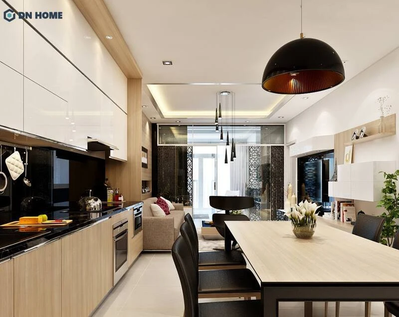 Phòng bếp đẹp, đơn giản