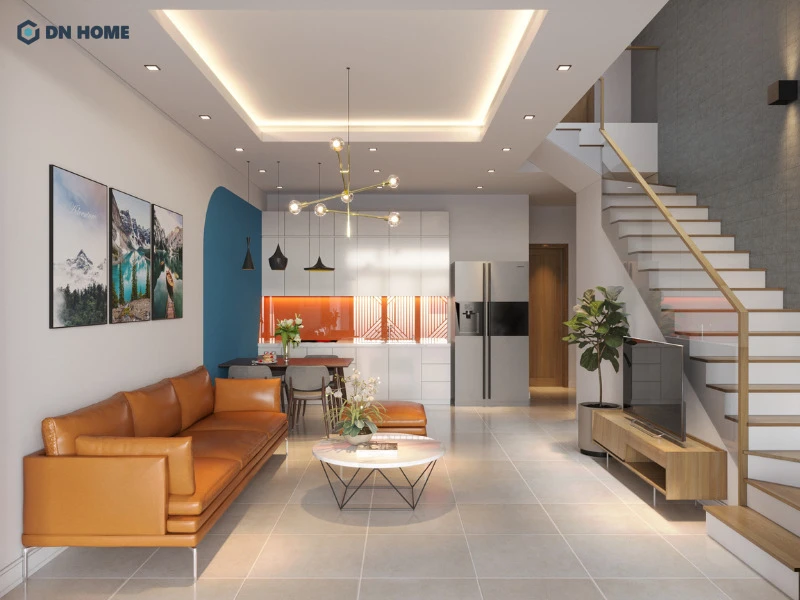 Thiết kế điểm nhấn trang trí cho phòng khách của bạn thêm ấn tượng hơn