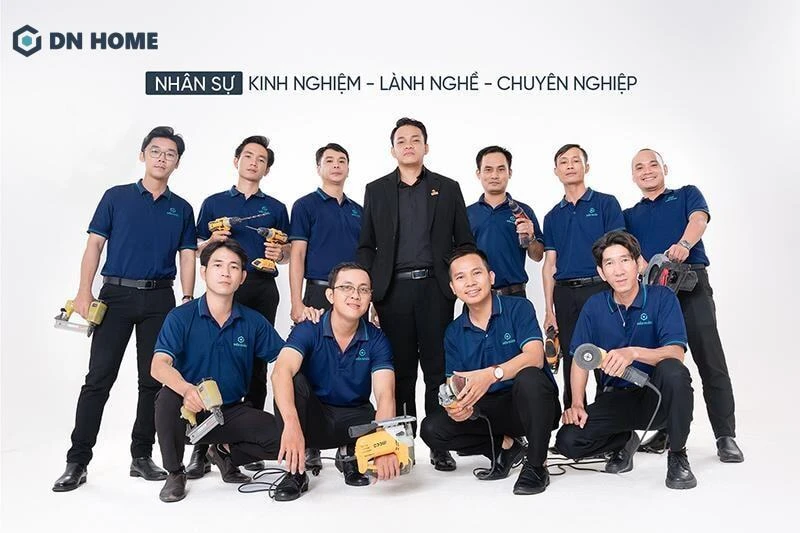 DN HOME là đơn vị thiết kế nội thất phòng khách theo hướng tân cổ điển