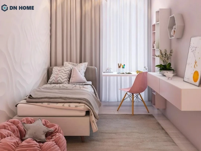 Thiết kế phòng ngủ nhỏ 9m2 cho bé