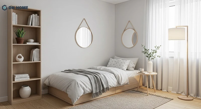 Sử dụng nội thất đơn giản nhưng vô cùng tinh tế