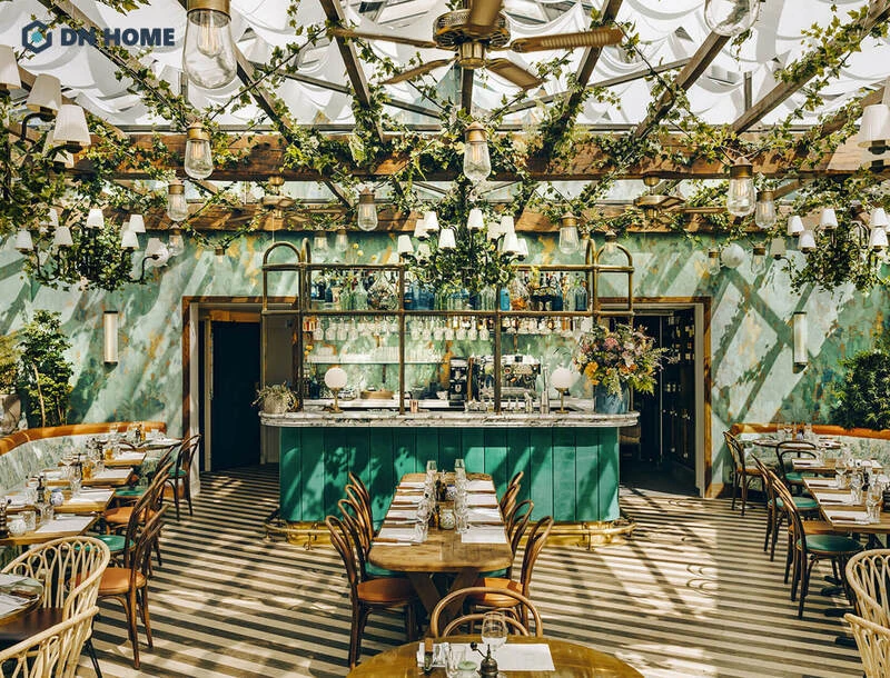 Thiết kế các quán cafe theo phong cách retro mới mẻ