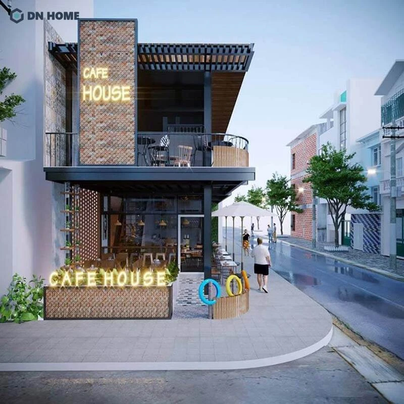 Phong cách thiết kế cho quán cafe mở tại các khu dân cư