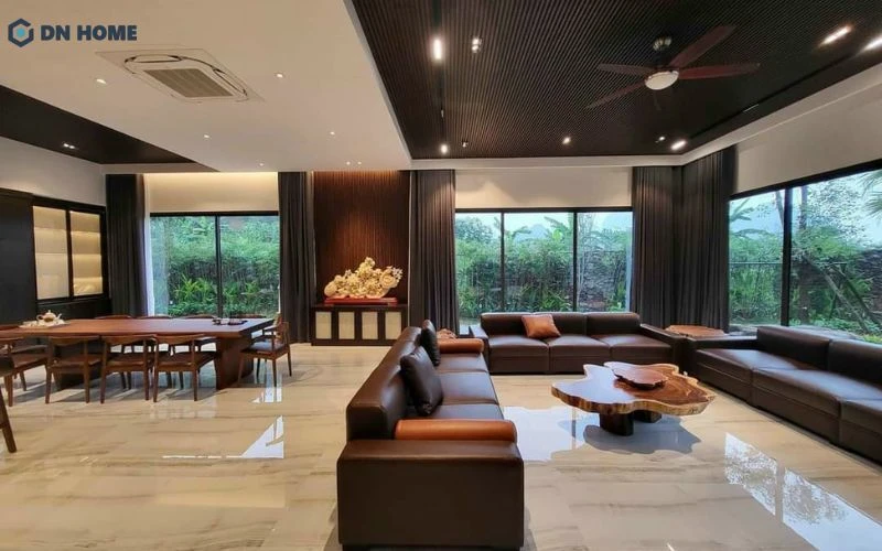 Mẫu trần nhựa thiết kế tối giản