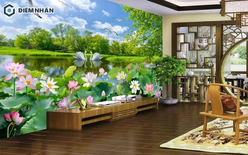Phù hợp với những phòng khách mang phong cách thiết kế hoài cổ và xưa cũ