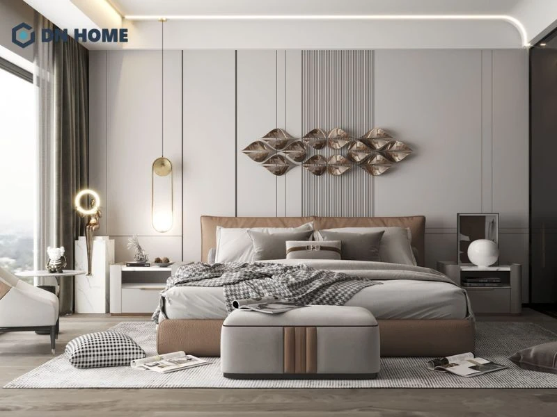 Sử dụng các mẫu nội thất với thiết kế tinh tế để làm nổi bật không gian
