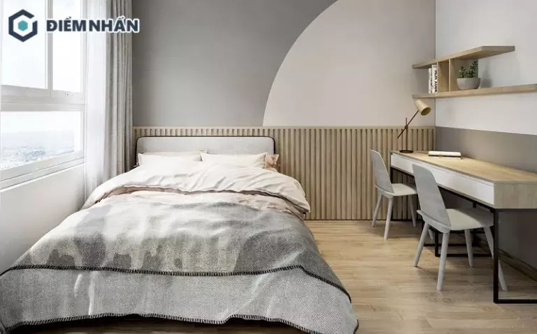 Dự án phòng ngủ 20m2 thể hiện rõ dấu ấn cá nhân của khách hàng