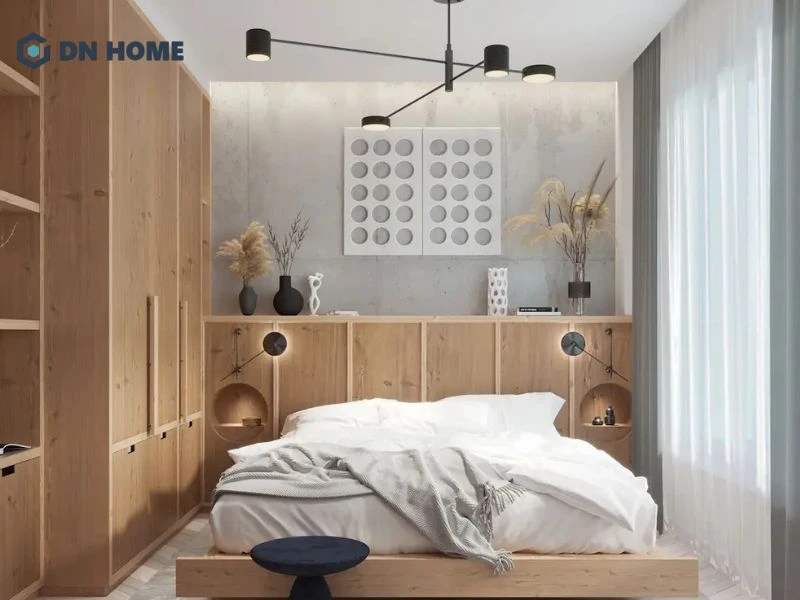 Bày trí nội thất khoa học để tạo sự thoáng đãng cho phòng ngủ