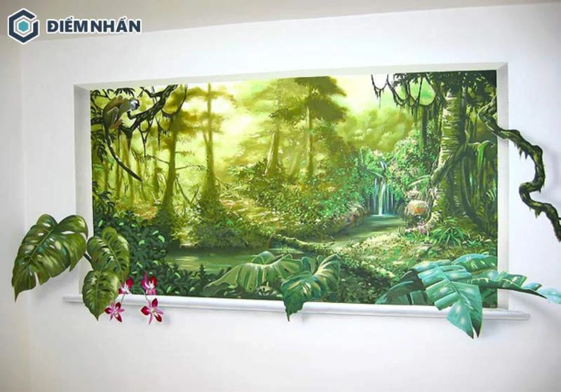 Ngắm nhìn bức tranh phong thuỷ mang lại cảm giác thư giãn, thoải mái