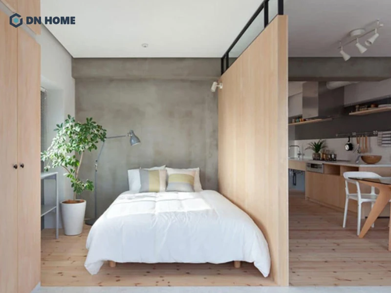 Chất liệu Alu giúp vách ngăn dễ thi công