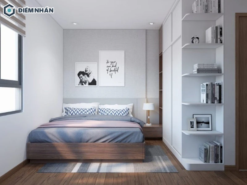 Sắp xếp nội thất phù hợp cho mẫu phòng ngủ vợ chồng có diện tích nhỏ
