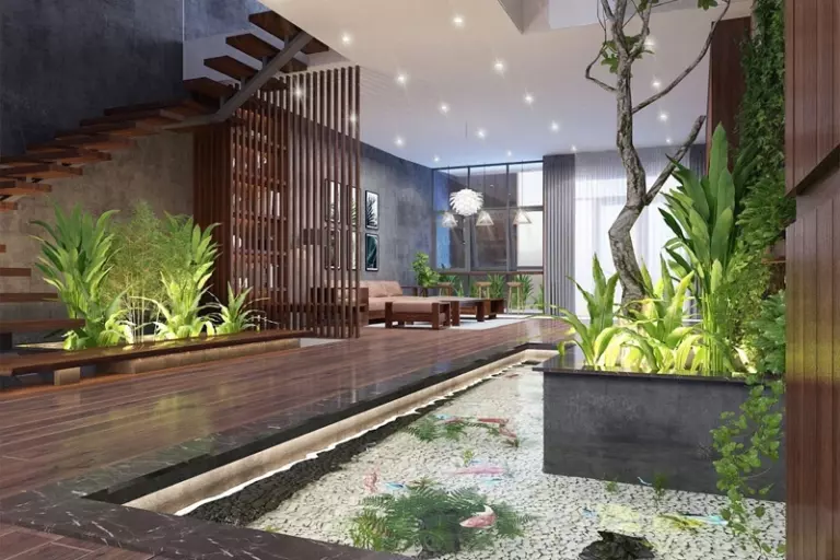 Không gian sống thư giãn, thoải mái hơn khi đưa các yếu tố tự nhiên vào trong nhà