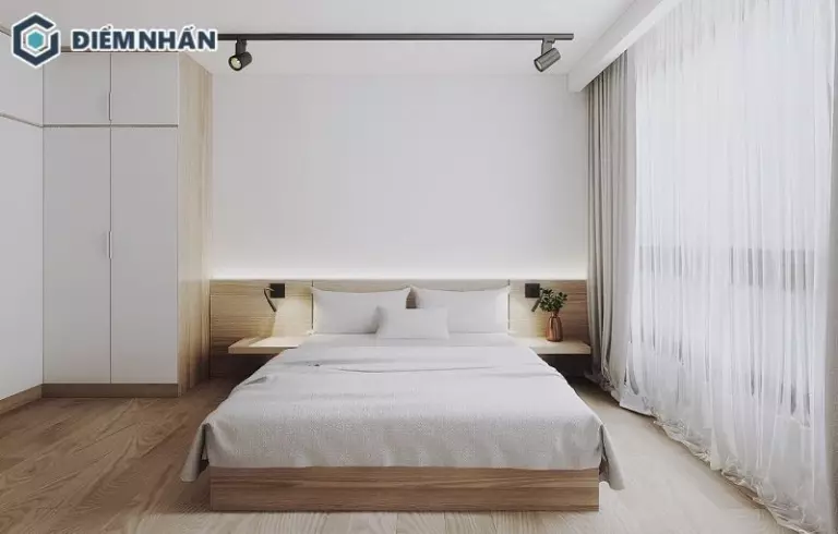 Cách bố trí linh hoạt giúp phòng ngủ đáp ứng cả nhu cầu sinh hoạt và làm việc cá nhân