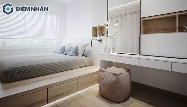 Phòng ngủ cho vợ chồng nên được thiết kế với ánh sáng dịu nhẹ và gam màu ấm để tạo cảm giác thư giãn và riêng tư