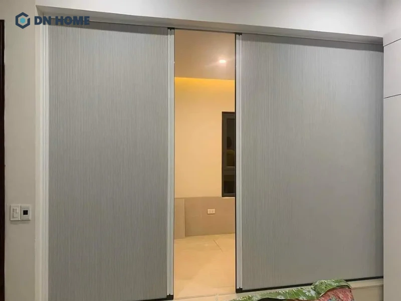Mẫu vách ngăn di động, linh hoạt, mang đến sự thông thoáng cho căn phòng