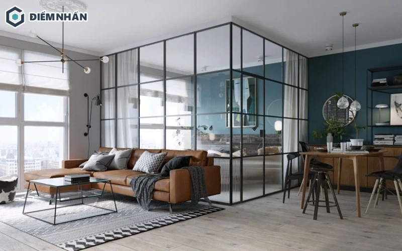 Lựa chọn vách ngăn phù hợp từng công năng và kết cấu phòng ngủ