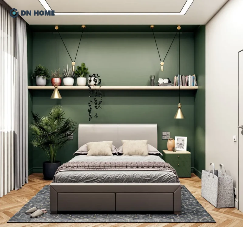 Nội thất được bố trí hiện đại, tiện nghi