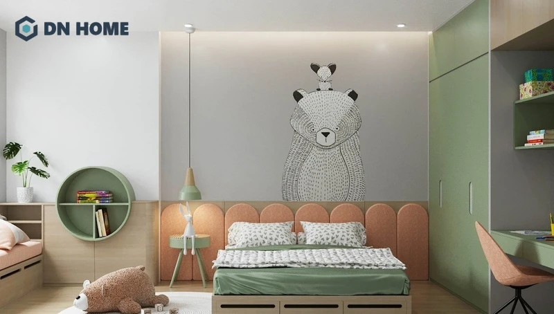 Lựa chọn hình trang trí phù hợp với tổng thể không gian