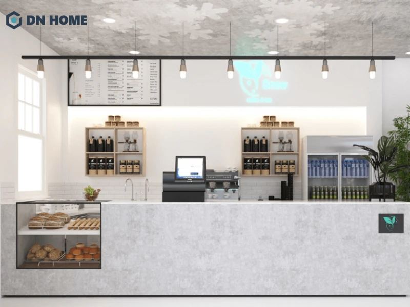 Mẫu thiết kế quầy bar độc lập hiện đại