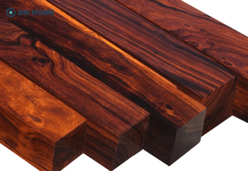 Gỗ gõ đỏ nhập khẩu Nam Phi loại 2 có độ bền cao