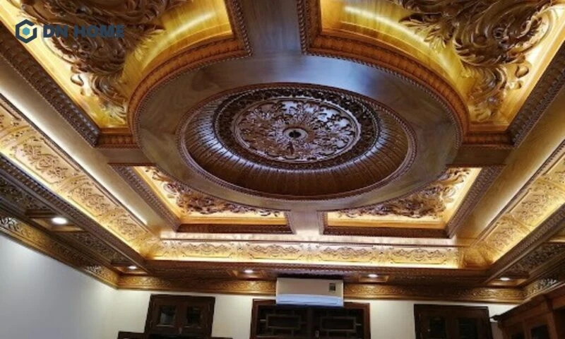 Lựa chọn mẫu trần gỗ cần phù hợp với phong cách thiết kế tổng thể