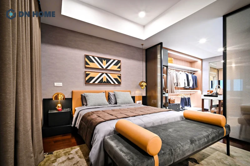 Bố trí ánh sáng hài hòa để tạo cảm giác thư giãn