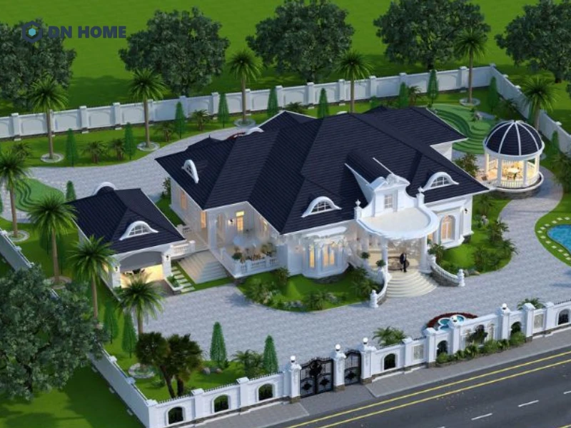 Biệt thự vườn tạo nên không gian sống chan hòa thiên nhiên