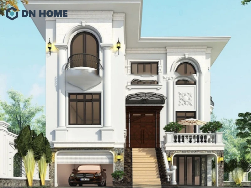 Không gian phụ trợ được bố trí kín đáo và hợp lý