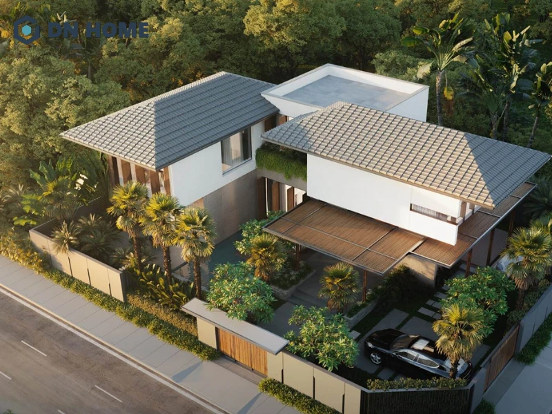 Hình khối linh hoạt mang lại sự thông thoáng tự nhiên