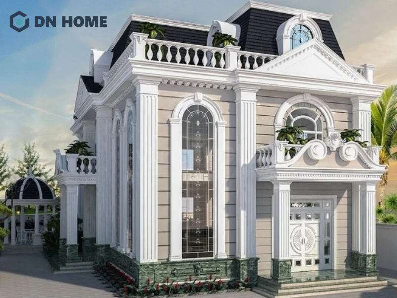 Bố cục rõ ràng giúp tổng thể công trình thêm bề thế