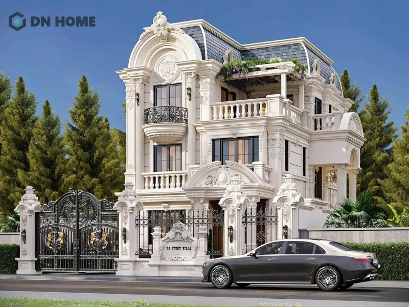 Tường rào kiên cố giúp bảo vệ và tăng tính riêng tư