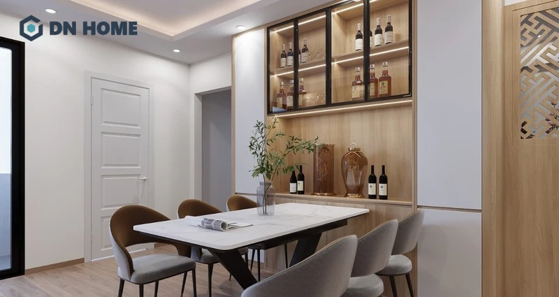 Bố cục không gian được sắp xếp khoa học, tiện nghi
