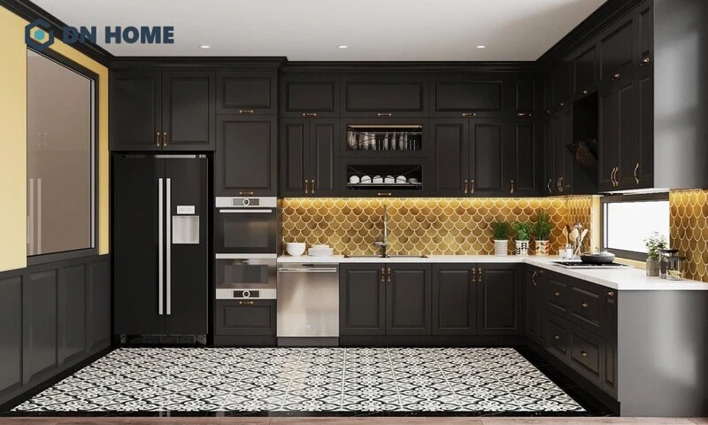 Phong cách Indochine được ưa chuộng trong thiết kế nội thất bếp