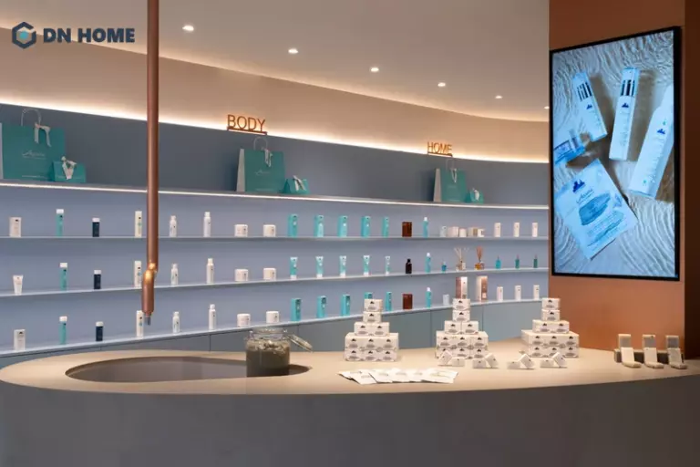 Bố trí màn hình LED cung cấp thông tin cho khách hàng khi mua sắm
