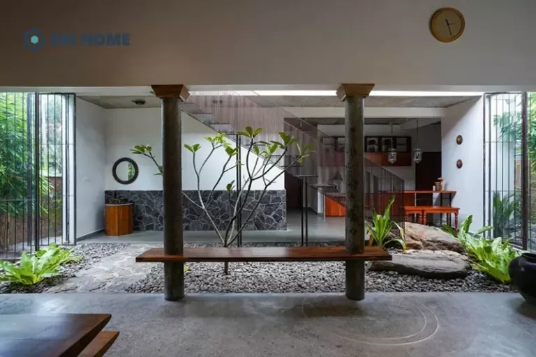 Thiết kế sân vườn tạo điểm nhấn cho không gian sống thêm sinh động