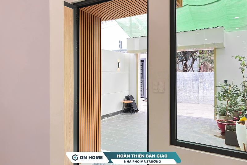 Dự án nhà phố Mr.Trường được DN HOME xây dựng hướng đến không gian sống nhẹ nhàng, ấm cúng