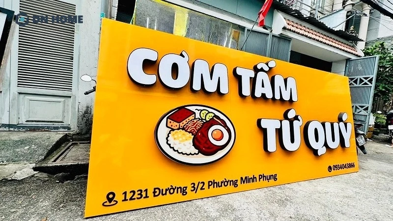 Bảng hiệu có thể được xem là công cụ quảng bá 24/7 hiệu quả cao