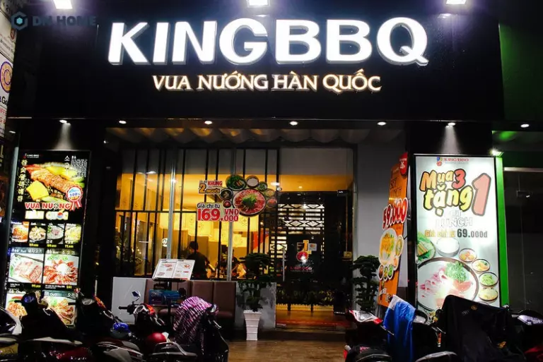 Bảng hiệu chữ nổi mica, inox hiện đại
