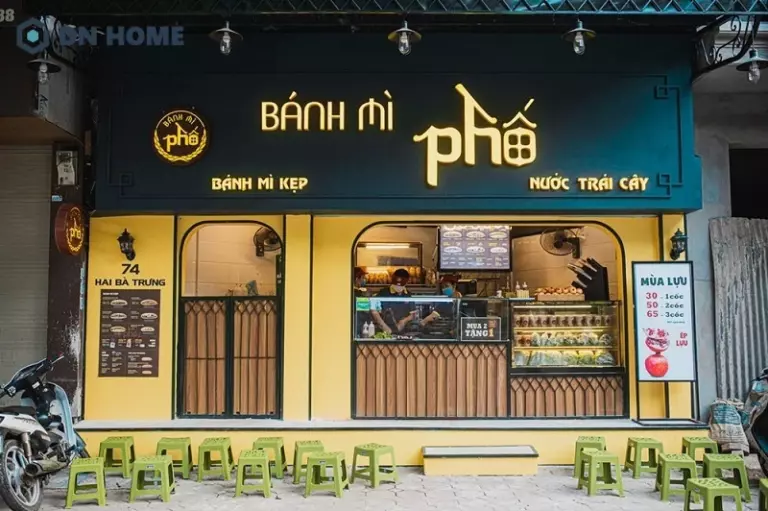 Mẫu bảng hiệu vẫy có hình ảnh ấn tượng thu hút khách hàng