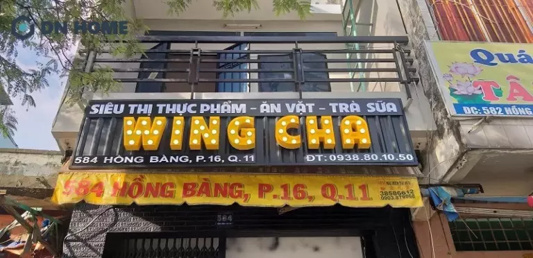 Nội dung bảng hiệu ngắn gọn dễ nhìn