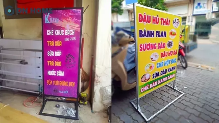 Bảng hiệu làm chất liệu bạt Hiflex giá thành rẻ