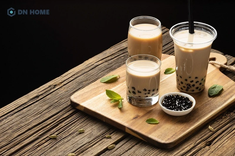 Sự hòa quyện giữa vị béo của trà sữa và trân châu dai giòn đã tạo nên thức uống vô cùng hấp dẫn